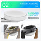 QI2 3 in 1 Magnetic Wireless  Fast Chargers For iPhone 16 15 14 13 12 For Apple Watch Airpods 2 3 4