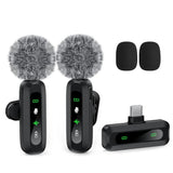 Wireless Lavalier Microphone – Mini Clip Mic for iPhone, Android, Laptop & Vlogging