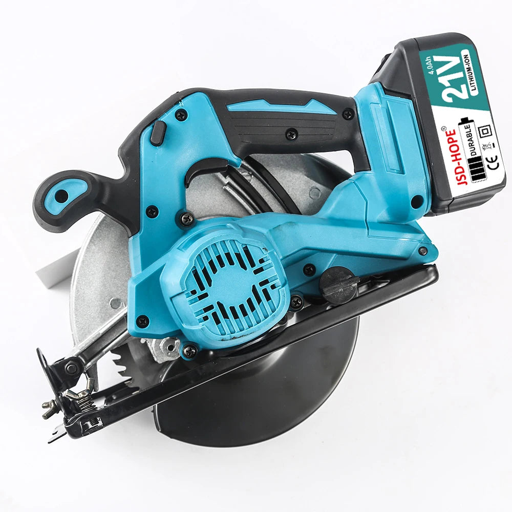 7-Inch Brushless Lithium Cordless Circular Saw – Portable Wood & Stone Cutter