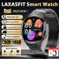 LAXASFIT 2025 New Smart Watch Men's 1.52 HD Screen Bluetooth Talk Heart Rate Monitor Men Women NFC Outdoor Sports