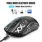 HXSJ T90 Wireless RGB Gaming Mouse – Silent Buttons, Ergonomic Design, Rechargeable