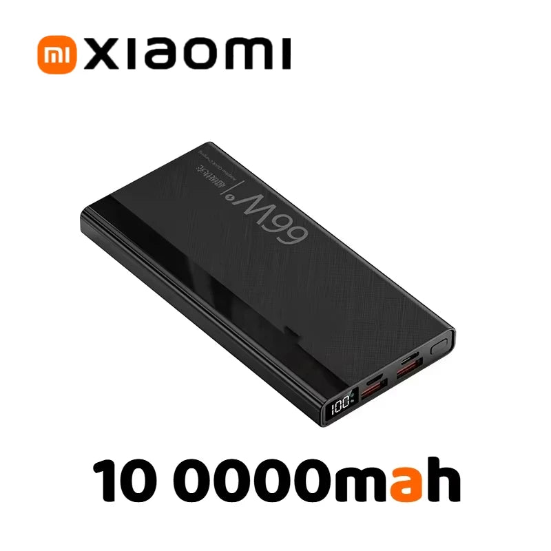 Xiaomi 200000mAh Power Bank – 66W Super Fast Charging with LED Display & PD 20W Cable
