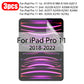 3Pcs Paper Feel Like Screen Protector For ipad Air 11 Pro 13 2024 10th 9th Generation 8 7 6 Air 5 4 Pro 11 12.9 10.5 No Glass