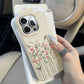 Flower Leather Phone Case For iPhone 15 Pro Max Case iPhone 11 12 13 14 16 17 Pro Max Plus 17 Air Shockproof Soft Silicone