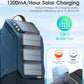 Waterproof Solar Power Bank 43800mAh Fast Wireless Charger for iPhone 15 14 Samsung Huawei Xiaomi PD 20W Fast