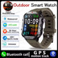Military GPS Smart Watches For Flashlight Waterproof Outdoor Sport Tracker Bluetooth Call Man Women 2025 Pk h12