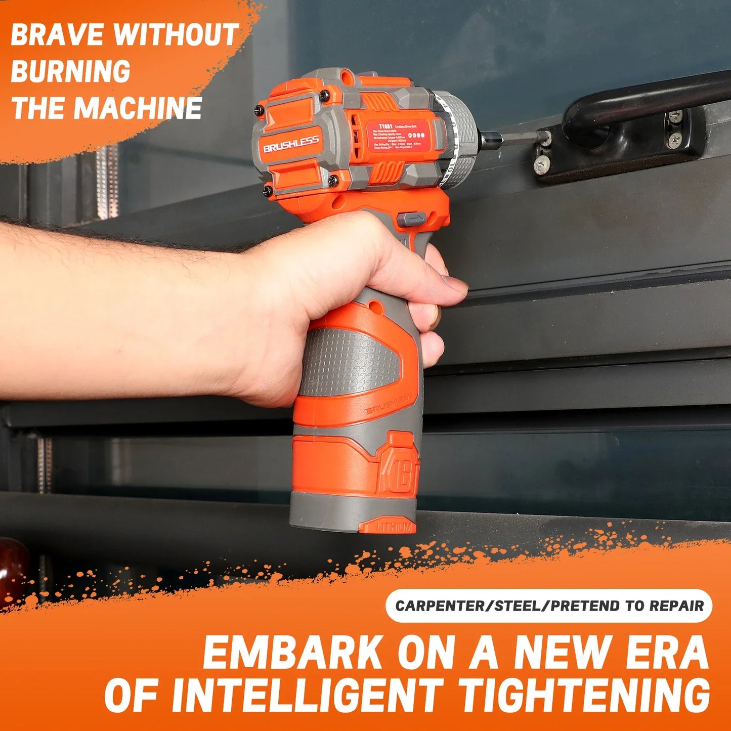 Superpan Brushless Smart Cordless Electric Screwdriver & Mini Drill Set