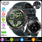 LIGE 2025 New Professional GPS Track Sports Smartwatch Outdoor RIDE Run Compass Altimeter 3ATM Fitness Bracelets 540mAh