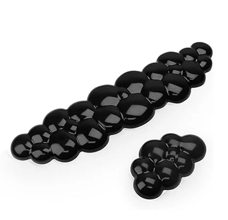 Mouse Pad Wrist Non-slip Silicone Transparent Wrist Rest Support Mat Memory Wrist Mouse Pad Computer Laptop Keyboard Mat