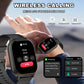 Smart watch, wireless calling/dial, multi-Sport mode, calling reminder and rejection, SMS reminder, for iPhone/Andriod