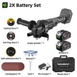 NEWBENY 125mm Brushless Cordless Angle Grinder for Makita Battery