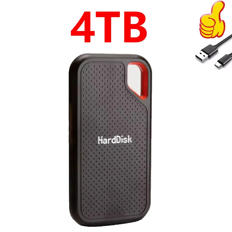 Portable External Hard Drive & SSD – 1TB/2TB/4TB USB 3.2 for Laptop, PC & Mac