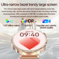 2025 New GPS Tracking Smartwatch Women AMOLED HD Screen Heart Rate Bluetooth Call IP68 Waterproof IOS