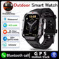 Military GPS Smart Watches For Flashlight Waterproof Outdoor Sport Tracker Bluetooth Call Man Women 2025 Pk h12