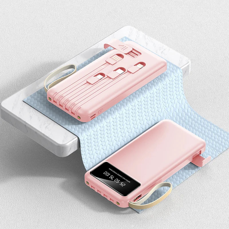 2025 New 20000mAh Power Bank External Battery Large Capacity Fast Charging Portable for Samsung IPhone Xiaomi x