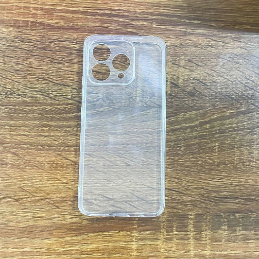 For Cubot A40 Transparent Black TPU Phone Case for CubotA40 CUBOT A40 CUBOTA40 Silicone Soft Protective Back