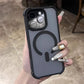Matte Translucent for Magsafe Phone Case for iPhone 17 16 15 14 13 12 11 Pro Max Magnetic Wireless Charging Shockproof