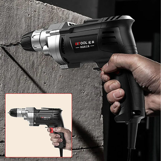 Mini Electric Impact Drill Set 220V – Household Hand Tool