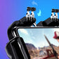 H9 6 Finger Mobile Phone Game Trigger Gamepad Joysticks Controller w/ Radiator Aim Shooting L1R1 Key Button PUBG for IOS Android