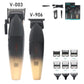 VGR Professional Hair Clipper Kit – DLC Blade, Full Metal Body, LED Display