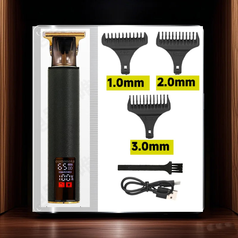 T9 Professional Electric Shaver – Men’s Beard Trimmer & Hair Clipper
