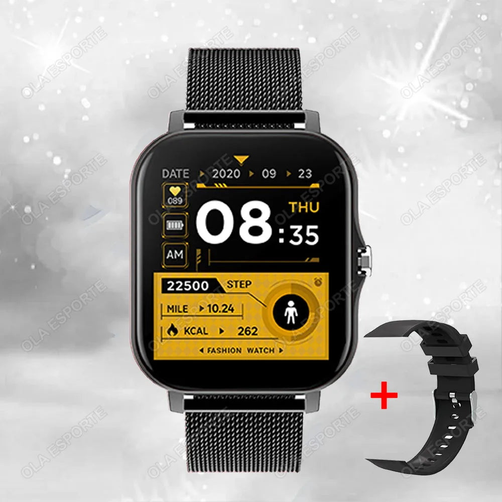 1.83'' Waterproof Smart Watch with Message Answer Call Sleep Monitoring Sports Pedometer Information Alerts For iPhone Android