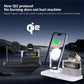 Qi2 5 In 1 Magnetic Wireless Charger Stand LED Night Light Alarm Clock for Samsung iPhone IWatch Airpods Fast Charging Station