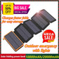 20000mAh Solar Power Bank External Battery Pack Folding Solar Panel Double USB Charger Phone for Smart Phone