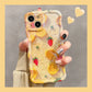 Luxury Laser Flowers Glitter iPhone Case For iPhone 17 Air 16 Pro Max 15 14 13 12 11 Plus Fashion Soft Silicone Shockproof