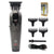 Zero Gapped Hair Trimmer – DLC T-Blade, LED Display, Low Noise, Cordless