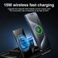 30W Electric Wireless Charger Stand for Airpods Pro Apple Watch Touch Control Fast Station for Iphone 16 15 14 13 12 11