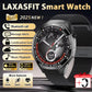 LAXASFIT 2025 New Smart Watch Men's 1.52 HD Screen Bluetooth Talk Heart Rate Monitor Men Women NFC Outdoor Sports