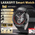 LAXASFIT 2025 New Smart Watch Men's 1.52 HD Screen Bluetooth Talk Heart Rate Monitor Men Women NFC Outdoor Sports