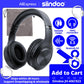 Siindoo JH-ANC923 Active Noise Cancelling Wireless Foldable Over-Bluetooth Headphones With Mic HiFi Stereo Deep Bass