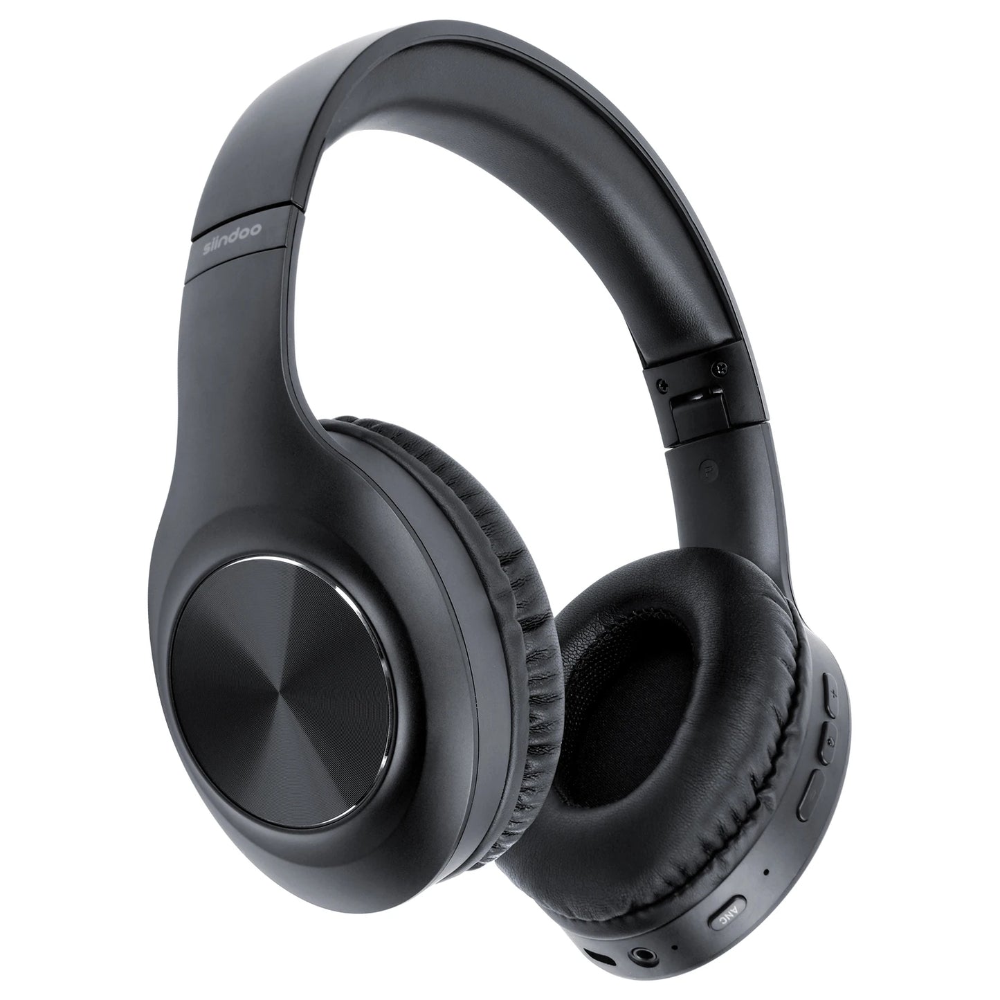 Siindoo JH-ANC923 Active Noise Cancelling Wireless Foldable Over-Bluetooth Headphones With Mic HiFi Stereo Deep Bass