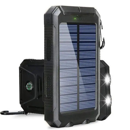 Solar Power Bank 80000mAh Portable Charger External Battery Charger Strong Light LDE Light For All Smartphones