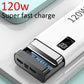 Xiaomi 120W Power Bank 50000mAh High Capacity Fast Charging Portable Battery Charger For iPhone Samsung Huawei Universal