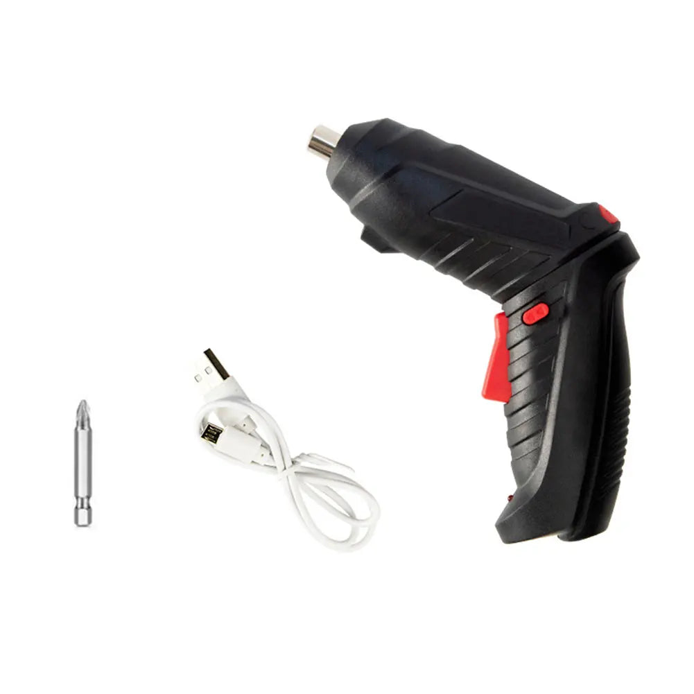 3.6V Wireless Mini Electric Screwdriver – Rechargeable Drill Set for Home Use