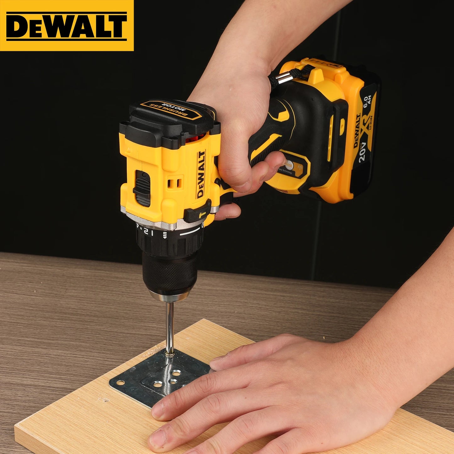 DEWALT DCD805 20V Brushless Cordless Impact Drill & Screwdriver