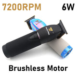 JUCAI Pro Wireless Hair Clipper – 7200RPM Ultra-Thin 0 Tooth Pitch Professional Trimmer