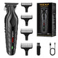 HIENA 212 Professional Hair Clipper – Metal Cordless Electric Trimmer with LCD Display
