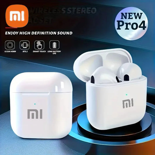 Original XIAOMI Air Pro 4 Earphone TWS Bluetooth Headset HiFi Wireless Headphone Mic Noise Reduction Earbuds Sport Motion Pods