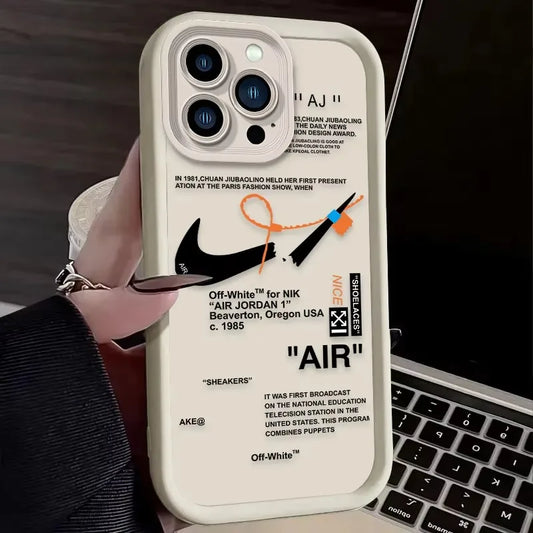 Sport Art Labels Phone Case for iPhone 16 16E 15 14 13 12 11 Pro Max X XS X S Max XR SE 2020 7 8 Shockproof Soft Silicone