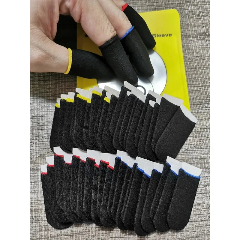 20Pcs Finger Covers for Game Controller – Anti-Sweat, Scratch Resistant PUBG Thumb Gloves