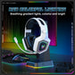ONIKUMA 2.4GHz Wireless Gaming Headset for PS5 PS4 PC Mac with Noise Cancelling Microphone and RGB Light