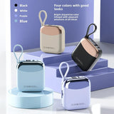 Certification 10000mAh Mini Power Bank 66W Fast Charge External Battery for iPhone Xiaomi Huawei Samsung