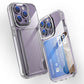 Luxury Transparent Wallet Card Slots Holder Phone Case For iPhone 17 16 15 14 Pro Max 13 12 11 XR X Plus HD Acrylic Clear Cover