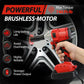 1000N.m Brushless Cordless Impact Drill Wrench – 20V, 1500mAh Battery