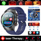 2025 New Non-Invasive Laser Treatment Three High Smart Watch Sapphire screen Blood fat Uric Acid ECG Health Diagnosis