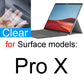 Screen Protector for Surface Pro 10 9 8 7 6 5 4 3 2 X for Microsoft Laptop 7 GO 3 Book 3 2 1 RT Film Clear Studio HD Skin Guard